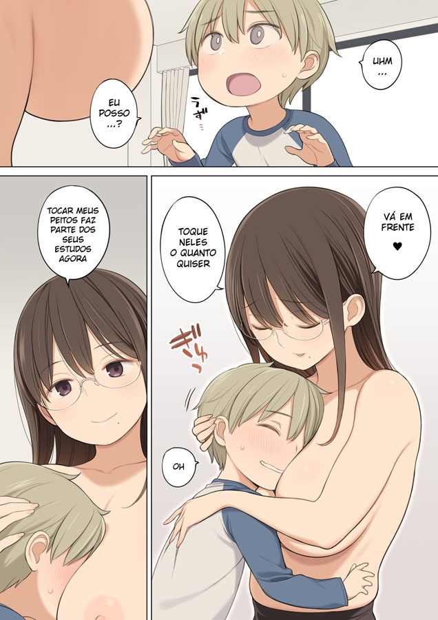 Oppai O Sawarasete Kureru Katei Kyoushi No Onee-San No Hanashi