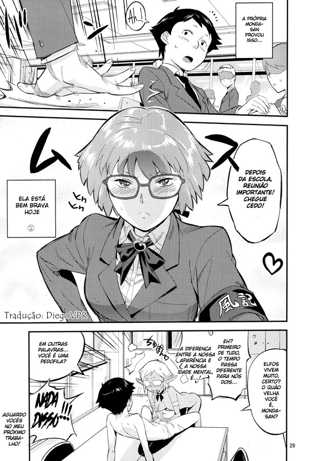 A Presidente Exemplar do Conselho Estudantil