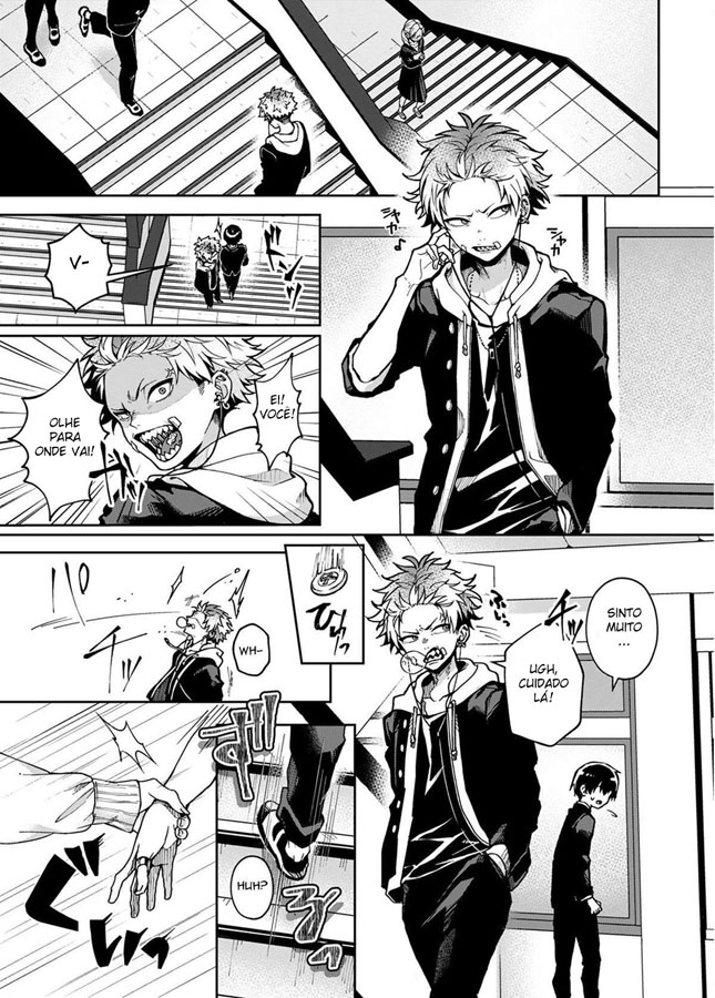 Um Menino Delinquente é Provocado por uma Lasciva Onee-san