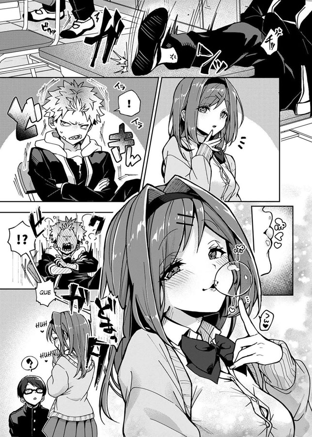 Um Menino Delinquente é Provocado por uma Lasciva Onee-san