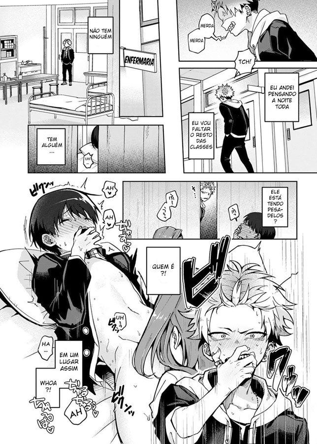 Um Menino Delinquente é Provocado por uma Lasciva Onee-san